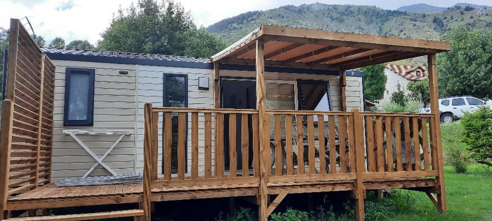 Camping Les Auches Ancelle Bagian luar foto